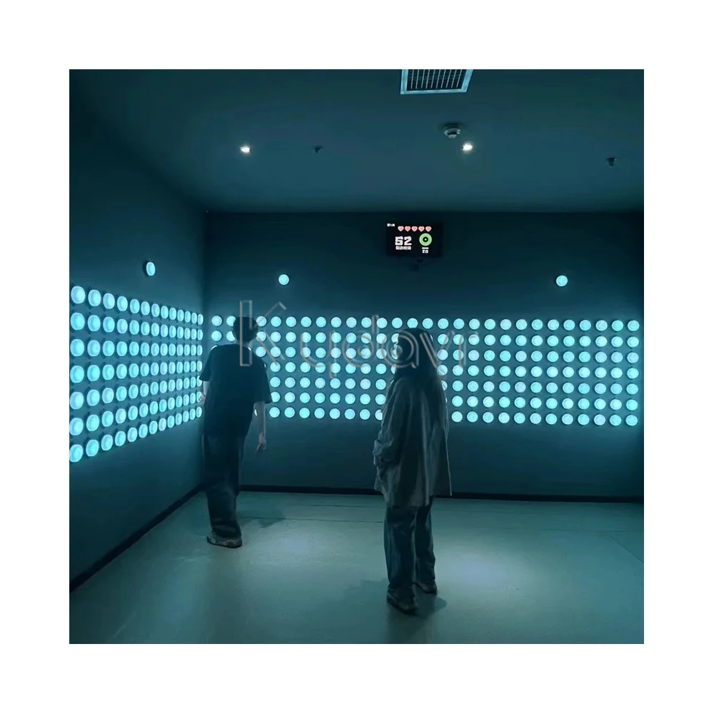 Custom Kydavr Interactive Party Activate Gaming Room Hand-eye Coordination Push Led Light Button Active Game to Play
