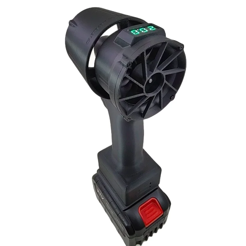 QX-MFLU Ducted Turbo jet fan powerfull Hair Dryer Violent fan Water Blowing Snow Dust Removal Industrial Electric Tool