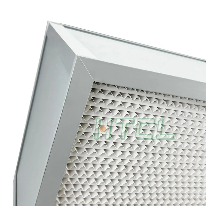 Customized High Efficiency Air Purifier Filter Element HEPA Filter Deep Pleat separator HEPA filter