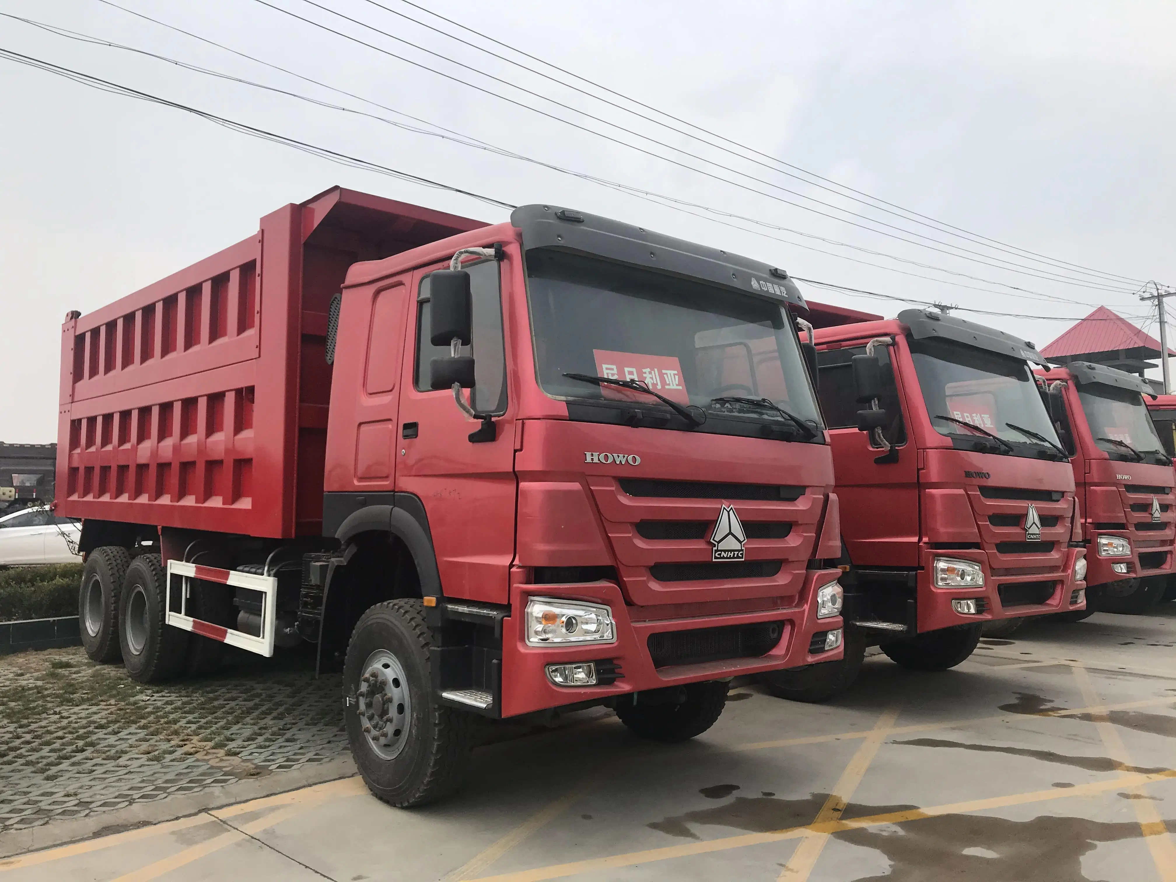 Sinotruck HOWO Shacman Used Tipper Truck 375-420hp Used Dumper Truck