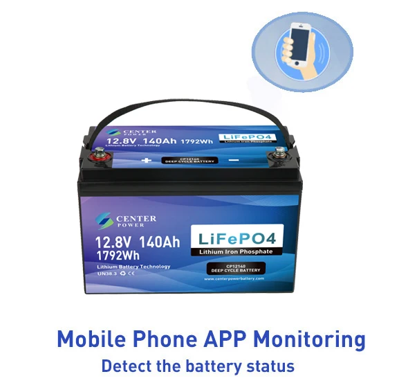 Center Power 12Volt LiFePO4 Deep Cycle Marine RV Battery 12V 140Ah Lithium Battery