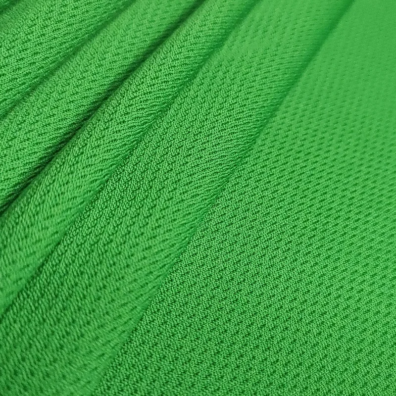 Wicking 100 polyester bird eye mesh knit sports jersey Sportswear fabric for football jersey