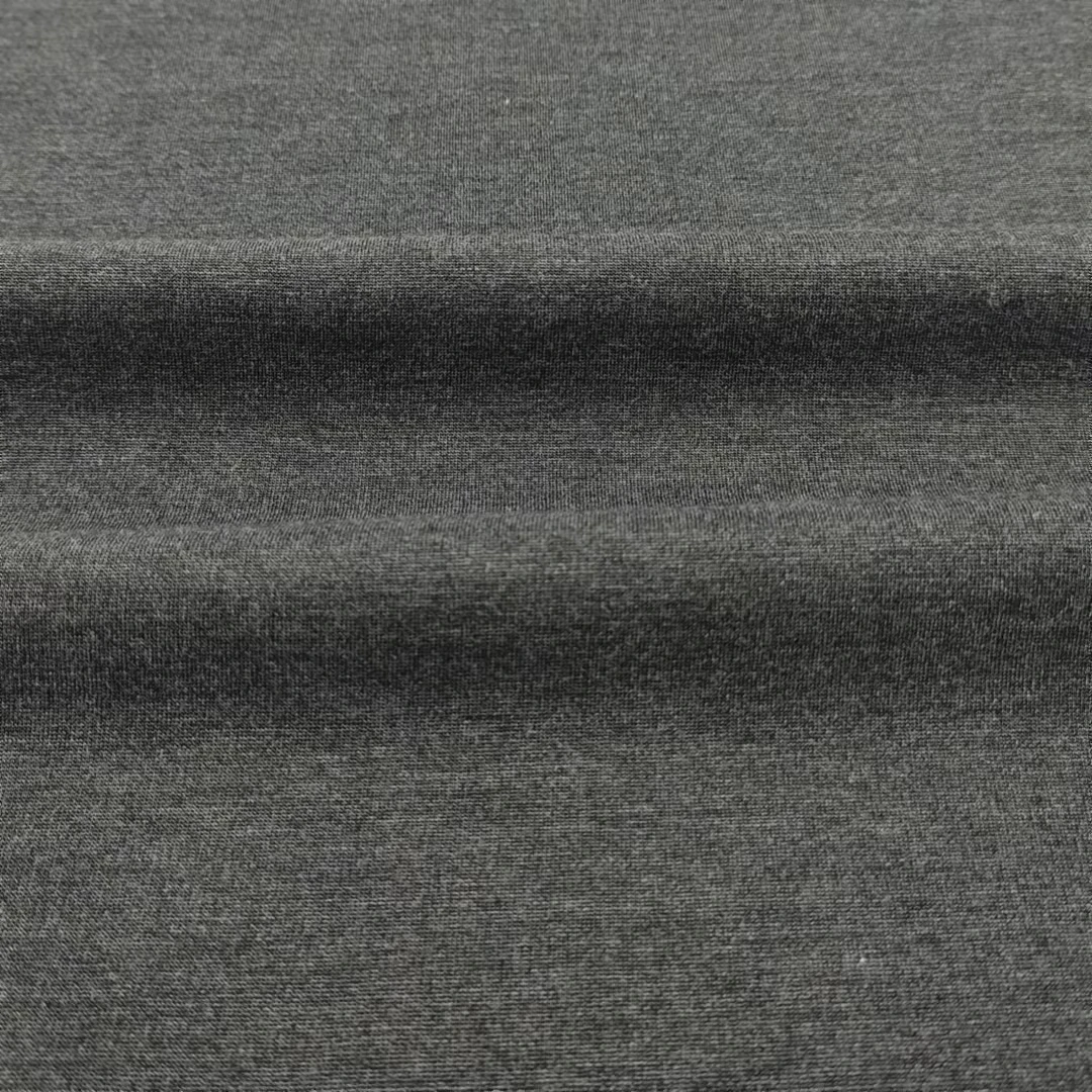 Casualwear 300gsm ponte roma fabric knitted plain rayon nylon spandex fabric for underwear