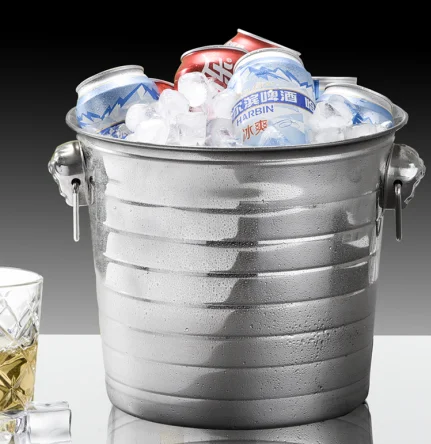 Stainless steel ice buckets& wine chiller  for party & bar