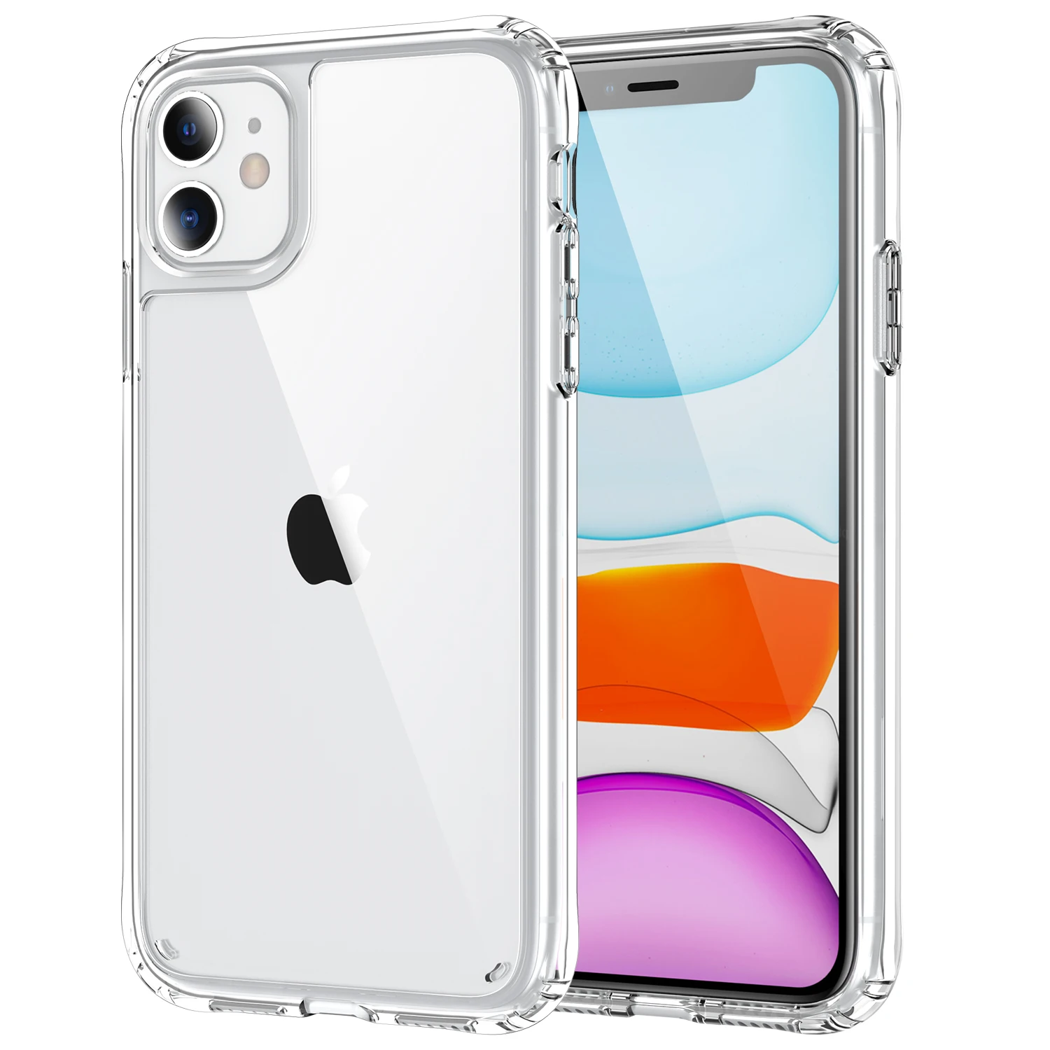 
Reinforced airbag clear mobile phone cases cover for iPhone 11Pro Max case acrylic cell phone cover for iPhone 11 