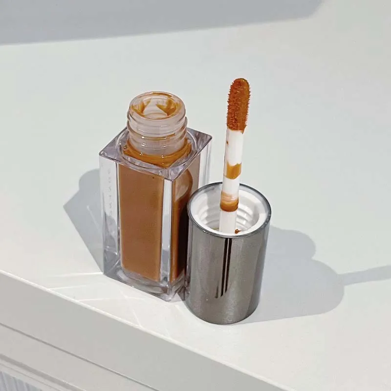 Cosmetics Glossy Lip Stain Long-Wear Lip Stain HERORANGE For A Sheer Pop Of Color & Subtle Gloss Effect Cute Lip Gloss