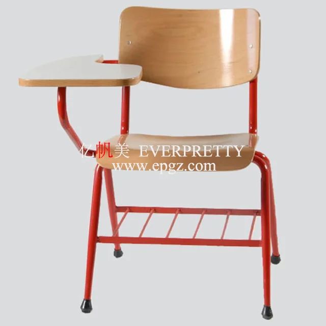 Heavy Duty Student Table and Chairs  Student Chair with Writing Tablet for Writing INTEC II ARM CHAIR