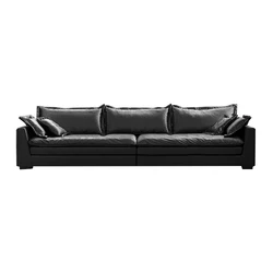 Top sale black custom design velvet sectional sofa couch L shaped corner modular black waterproof furniture sofa set