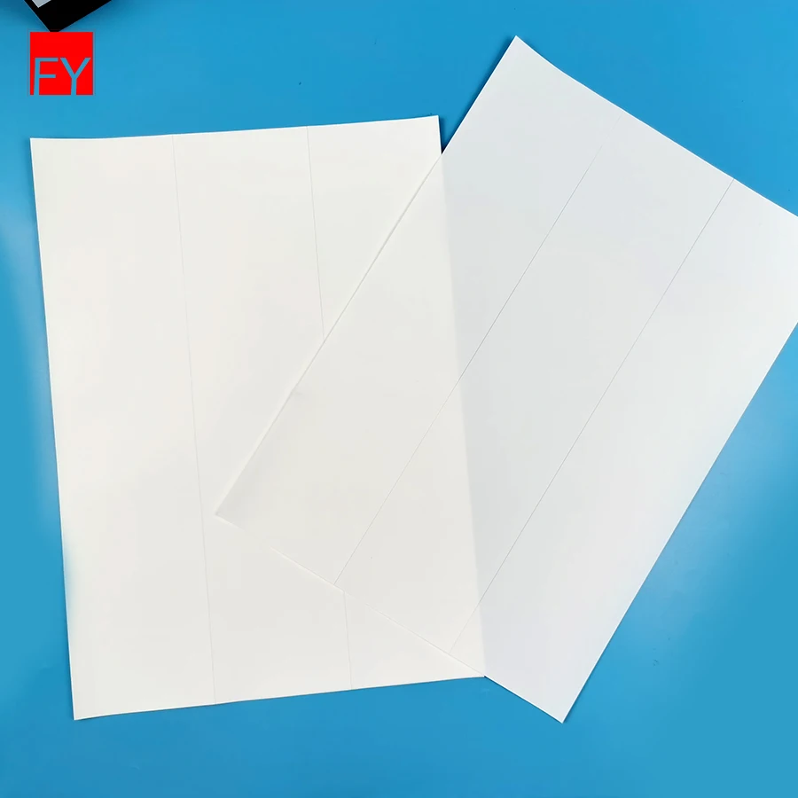 Glossy Adhesive Pp,Pe,Pet,Pvc,Synthetic Labels Custom Vinyl Roll Polypropylene Sticker