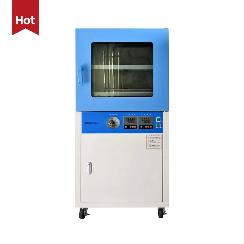 BIOBASE China Cost-effective vacuum drying oven with LED display and polished stainless steel inner chamber