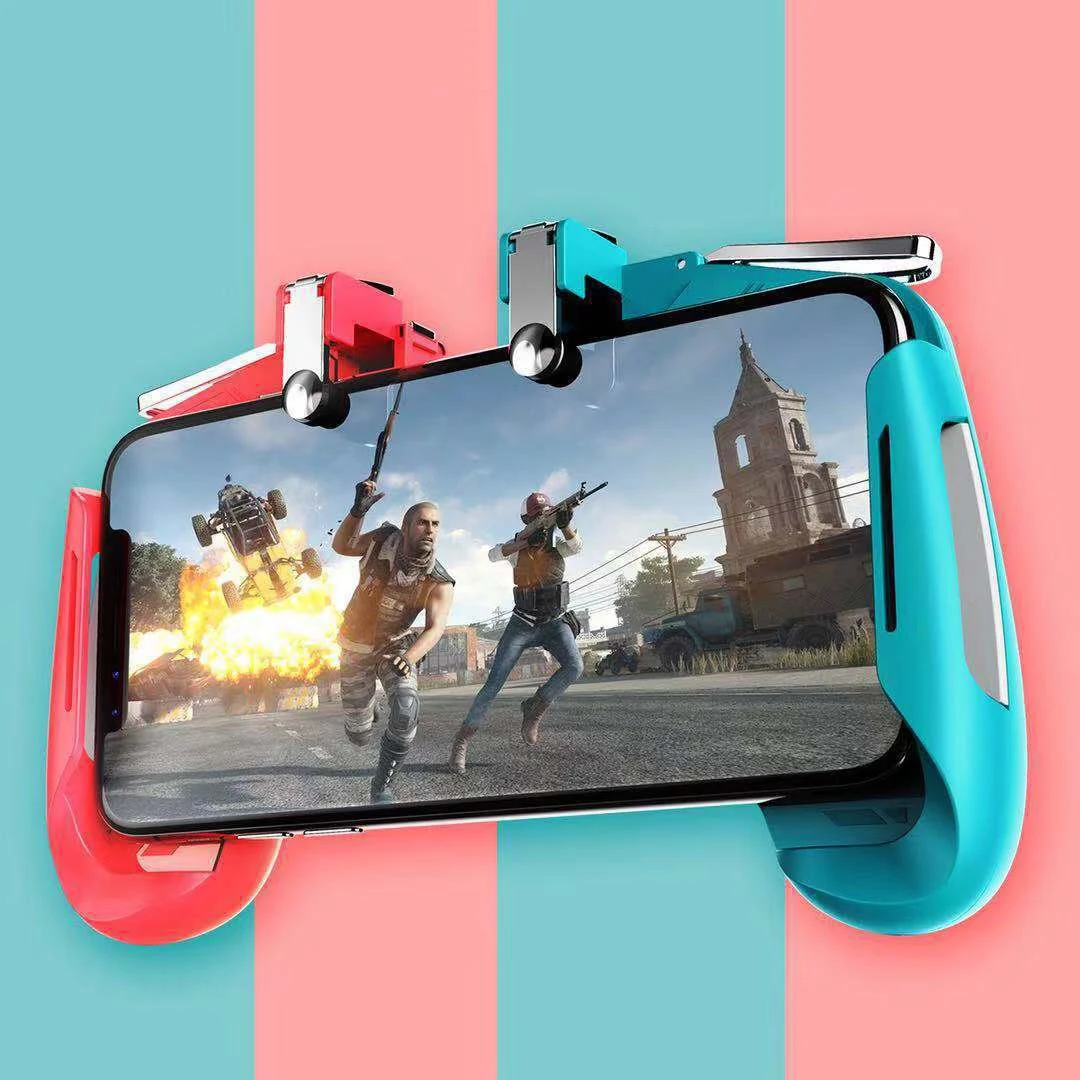 Game Controller Gamepad Trigger Shooting Fire Fans Gamepad Joystick For Ios Android Pubg Mobile