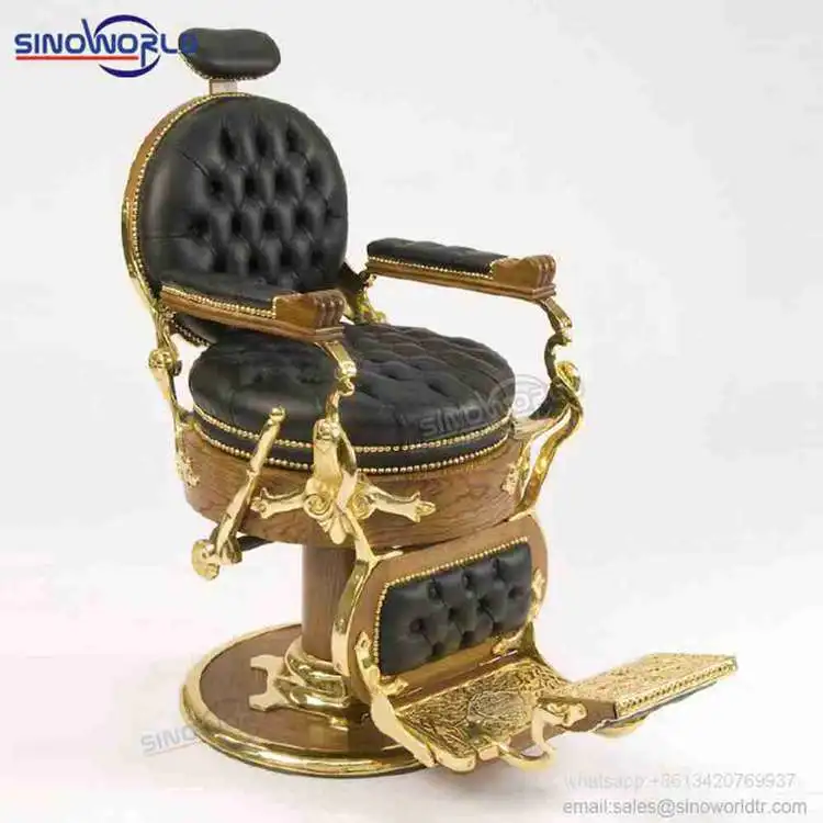 
Hair Salon Furniture Hydraulic antique barber chair salon furniture vintage barber chair 