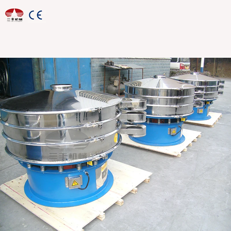 SS304 Stainless Steel Sugar powder Vibrating Sieve Shaker Vibratory Sifter Vibratory Screen