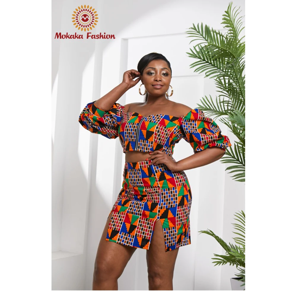 
New Arrival Lowest Price Girls Africa Clothing Traditional Ankara Fashion Dresses 