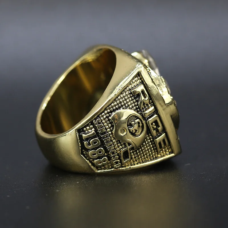 1988 год San Francisco 49ers Кольцо чемпионата Европы и Америки популярное памятное ностальгическое классическое кольцо
