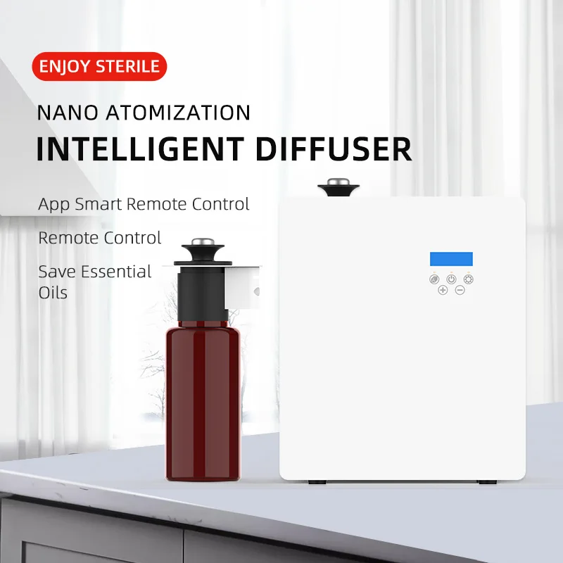 Oil Diffuser Material Aroma Diffuser Machine Hot Sale Aluminum Alloy Electric 12V Air Freshener Clean Air More Than 8 Hours 24W