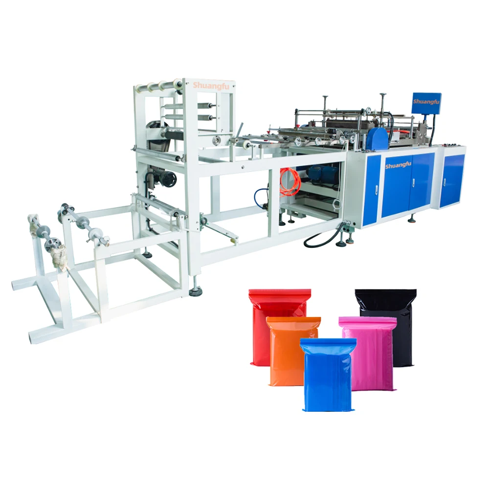 Пользовательская автоматическая машина для производства полиэтиленовых пленок LDPE PP на застежке