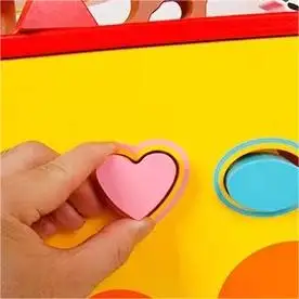 Wooden Multifunctional Baby Toddler Giraffe Stroller Helper Child Baby Toy Building Block Matching Car Toy Baby Walker