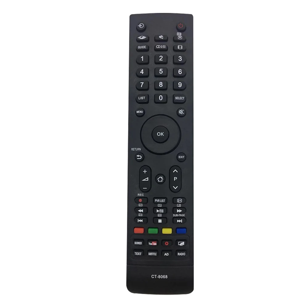 CT-8068 сменный пульт дистанционного управления для Toshiba Серии LCD LED SMART TV с Youtube