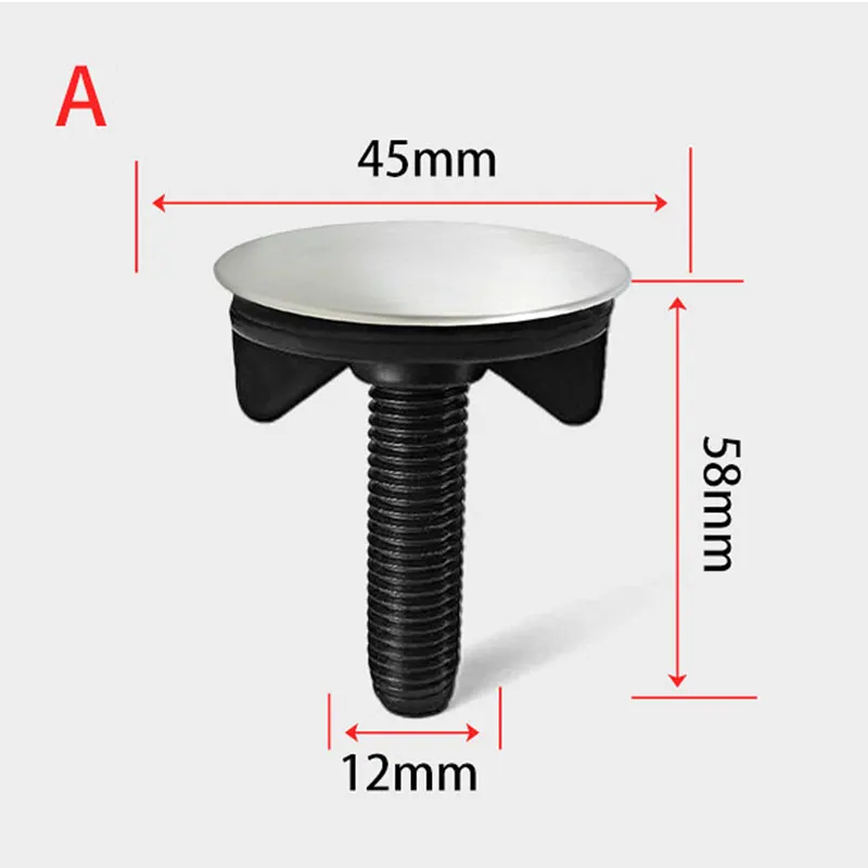 Stainless Steel Sink Hole Cover Faucet Ornament Cover Sink Tap Blanking Plug Stopper Rust Resistant Sink Hole Cover