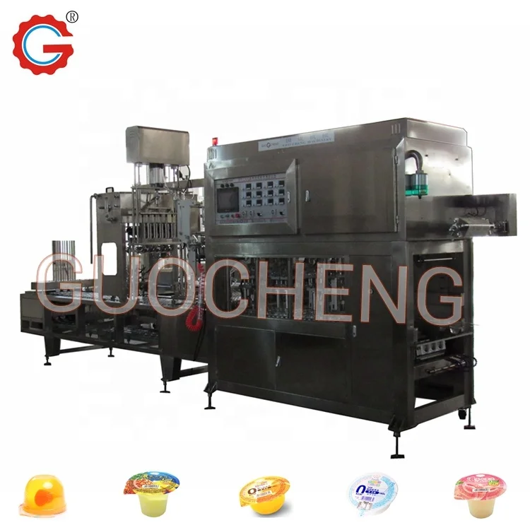 Automatic Cup Package Fruit Jam Filling Machines