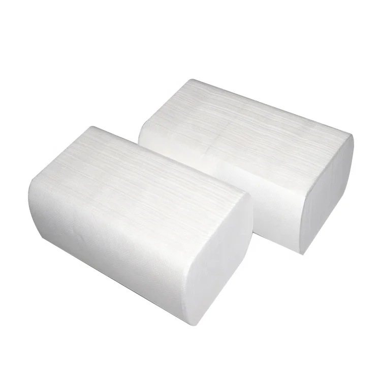 Hotel 2plys V fold hand towel OEM good quality paper supplier