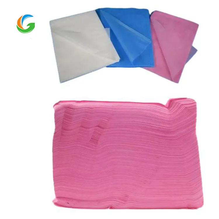 Golden Disposable Bed Sheet Rolls Non-Woven Waterproof White Medical Bed Sheet Covers Non Woven Disposable Spa Bed Sheet Rolls