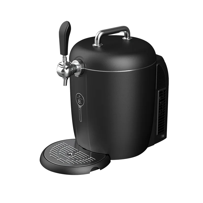 WEILI Rose Gold 6L Semiconductor Refrigeration System Draft Beer Automatic Dispenser With Gas Pump