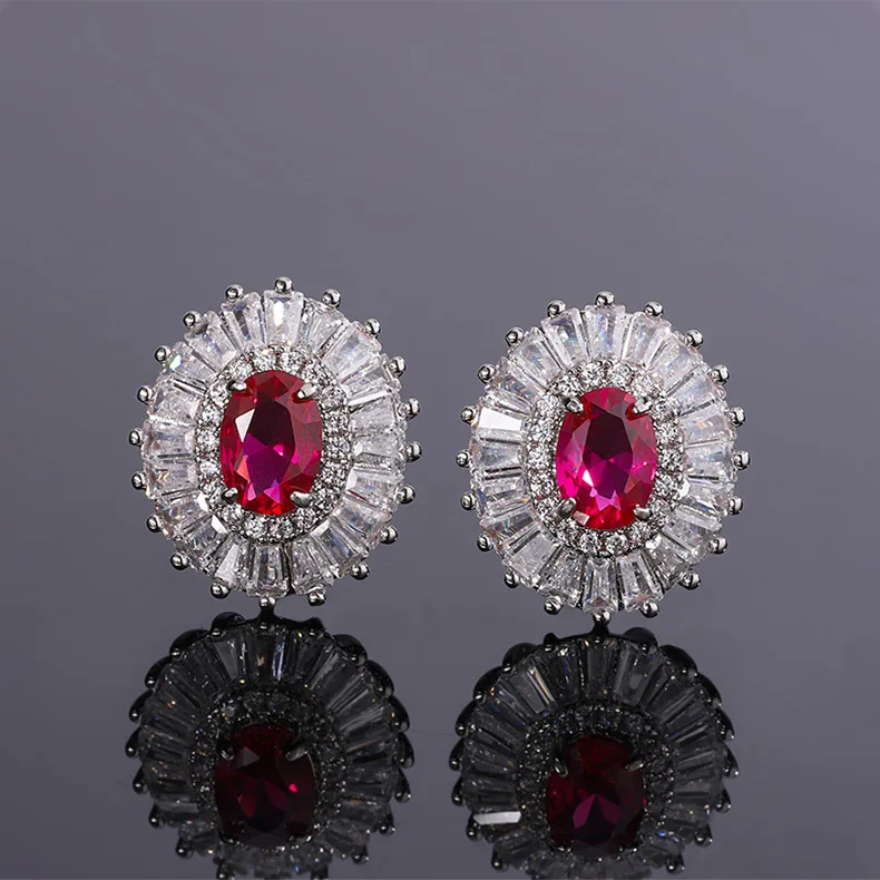 Natuna Dignified Temperament Wedding Jewelry Sets Beautiful 925 Silver /Copper Fashion Jewelry Sets For Girl