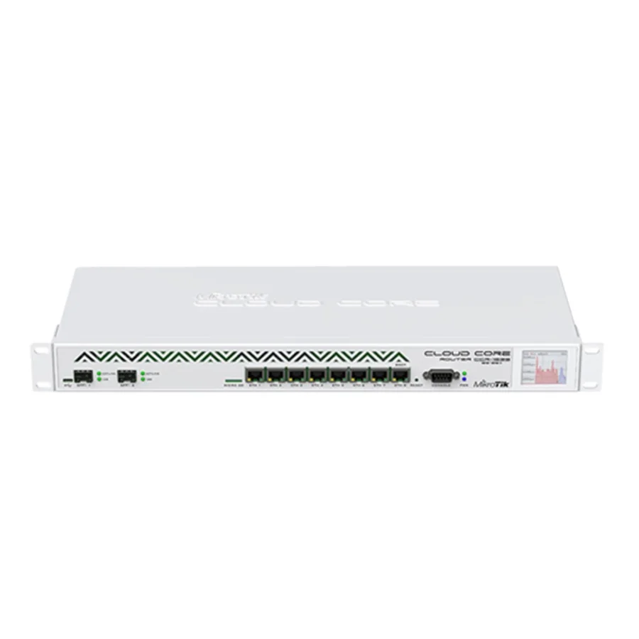  Новый оригинальный Mikrotik маршрутизатор доска CCR1036-8G-2S + EM 2 x программированием в производственных условиях порты 8 Gigabit Ethernet для