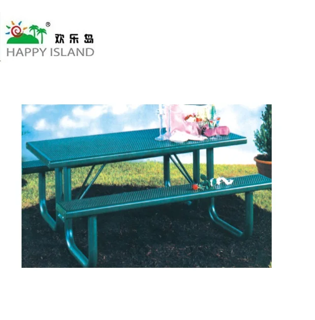 4 seats garden table and garden bench