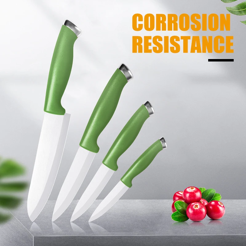 Ready To Ship-3PCS Керамический Нож циркония нож для шеф-повара фруктов с оболочкой кухонные принадлежности Кухонные