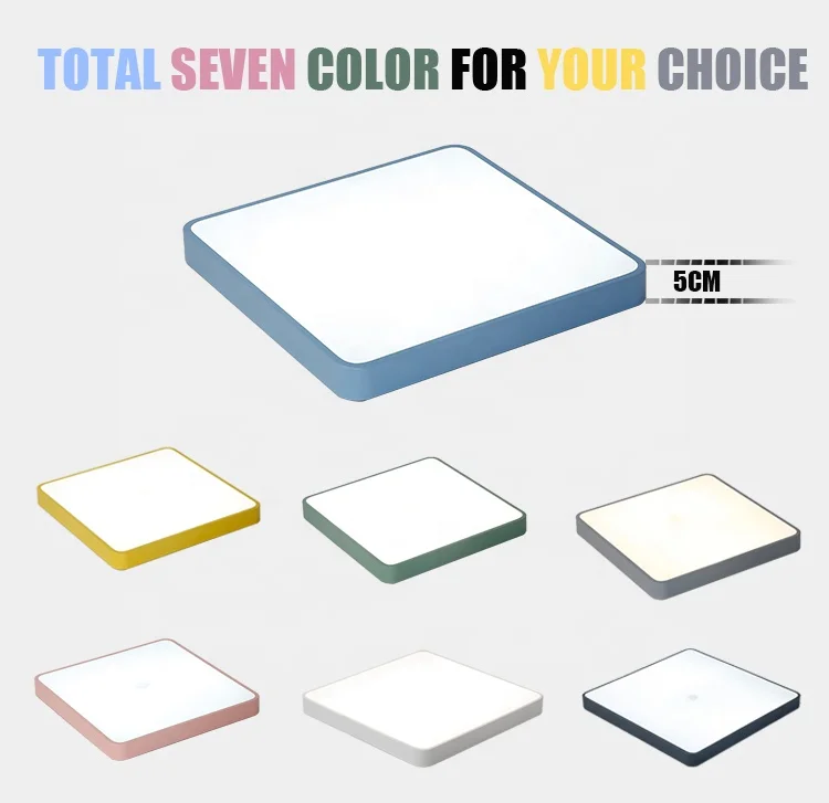 
flat Ultra thin Square LED Ceiling Light 