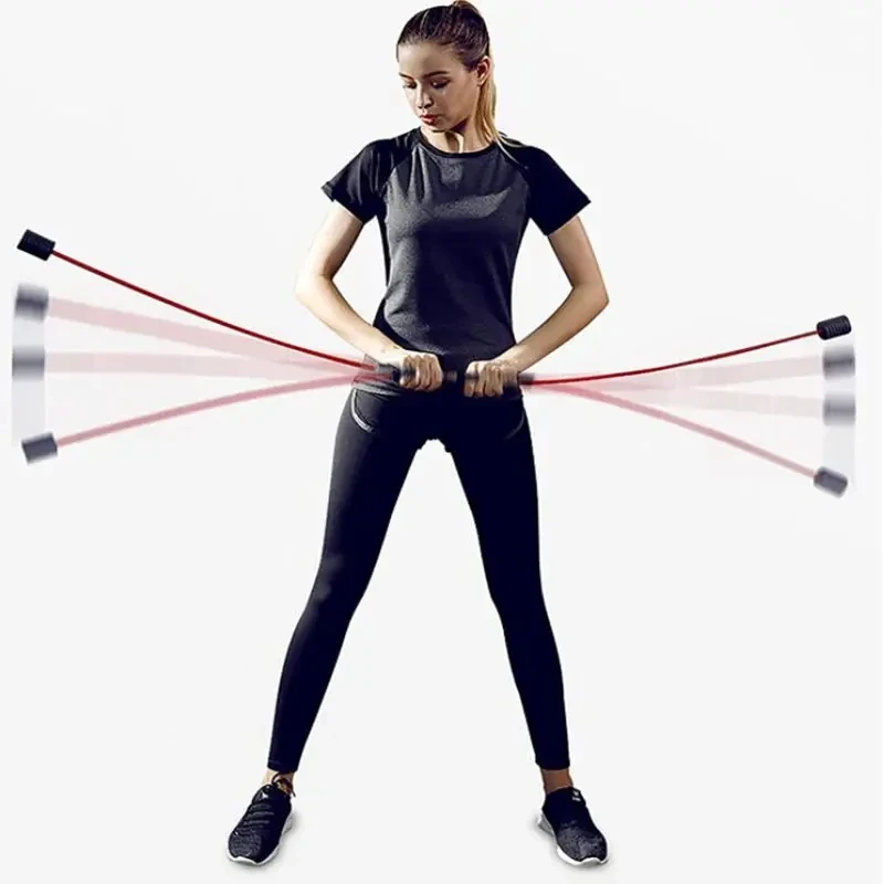 Popular Training Pilates Exercise Swing Stick Flex Bar Aerobic Elastic Fitness Bar