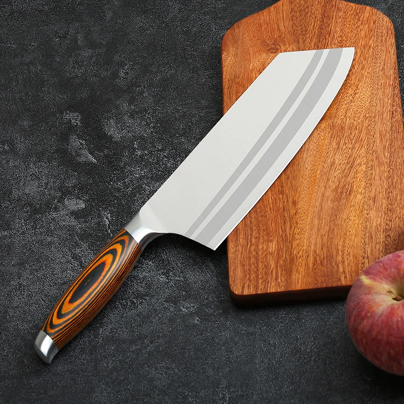 
New style chinese nakiri knife set for kitchen 