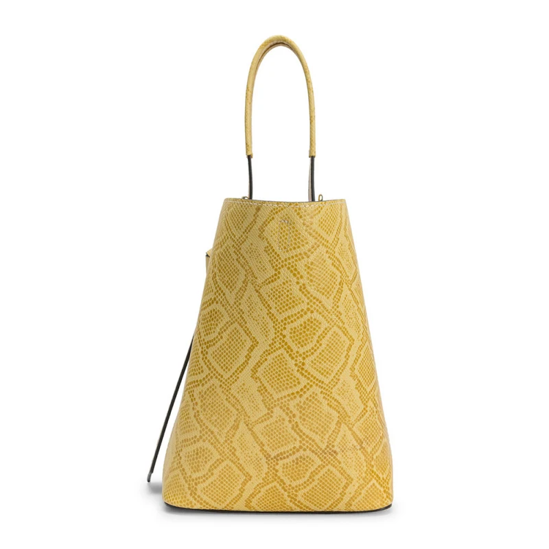 2024 сумка-ведро из натуральной кожи