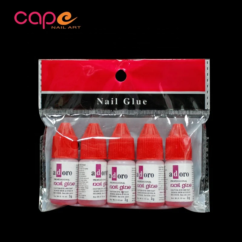 Knail Hot Selling  3G 10G Brush on Nail Glue