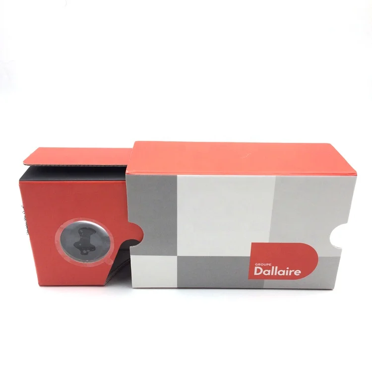 
Customized Google Cardboard Virtual Reality 3D Vr Headsets 
