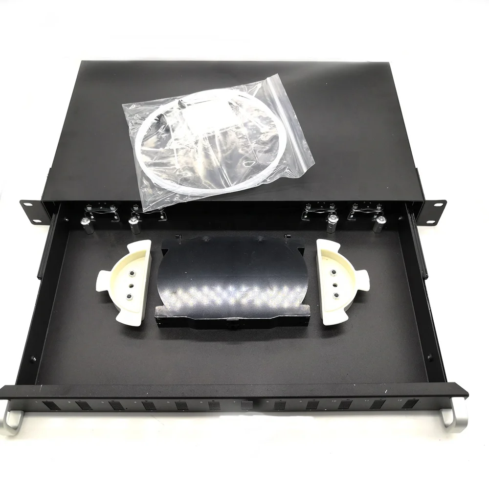 1U 2U 3U 19 дюймов 24 48 ядер оптоволоконная коммутационная панель 12 портов sc