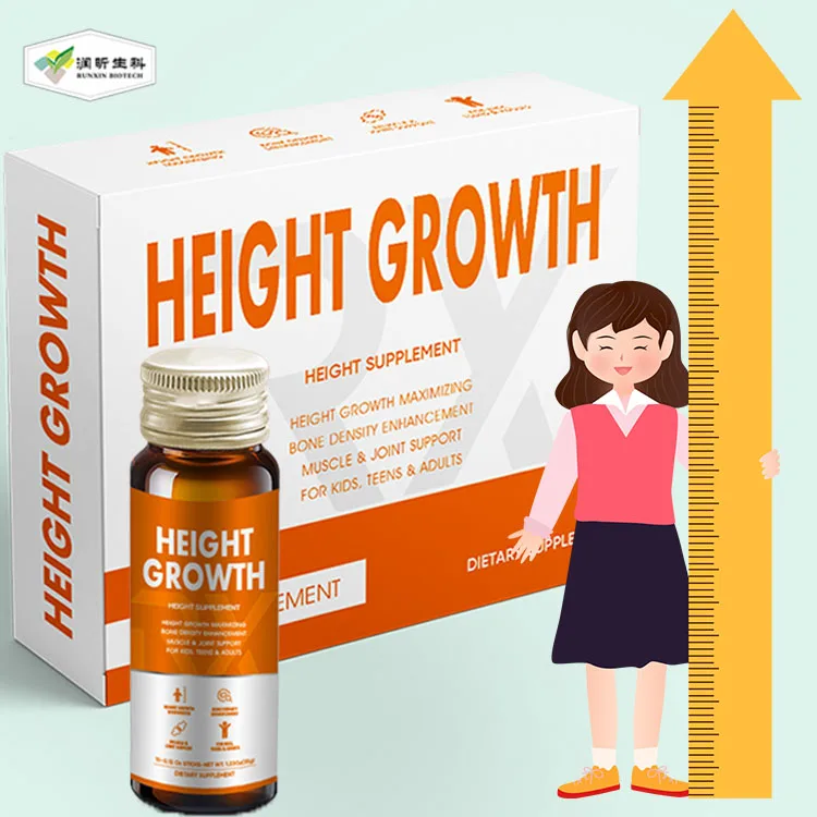 OEM growth high activity l lysine calcium iron zinc lysine oral liquid for Children Adolescents