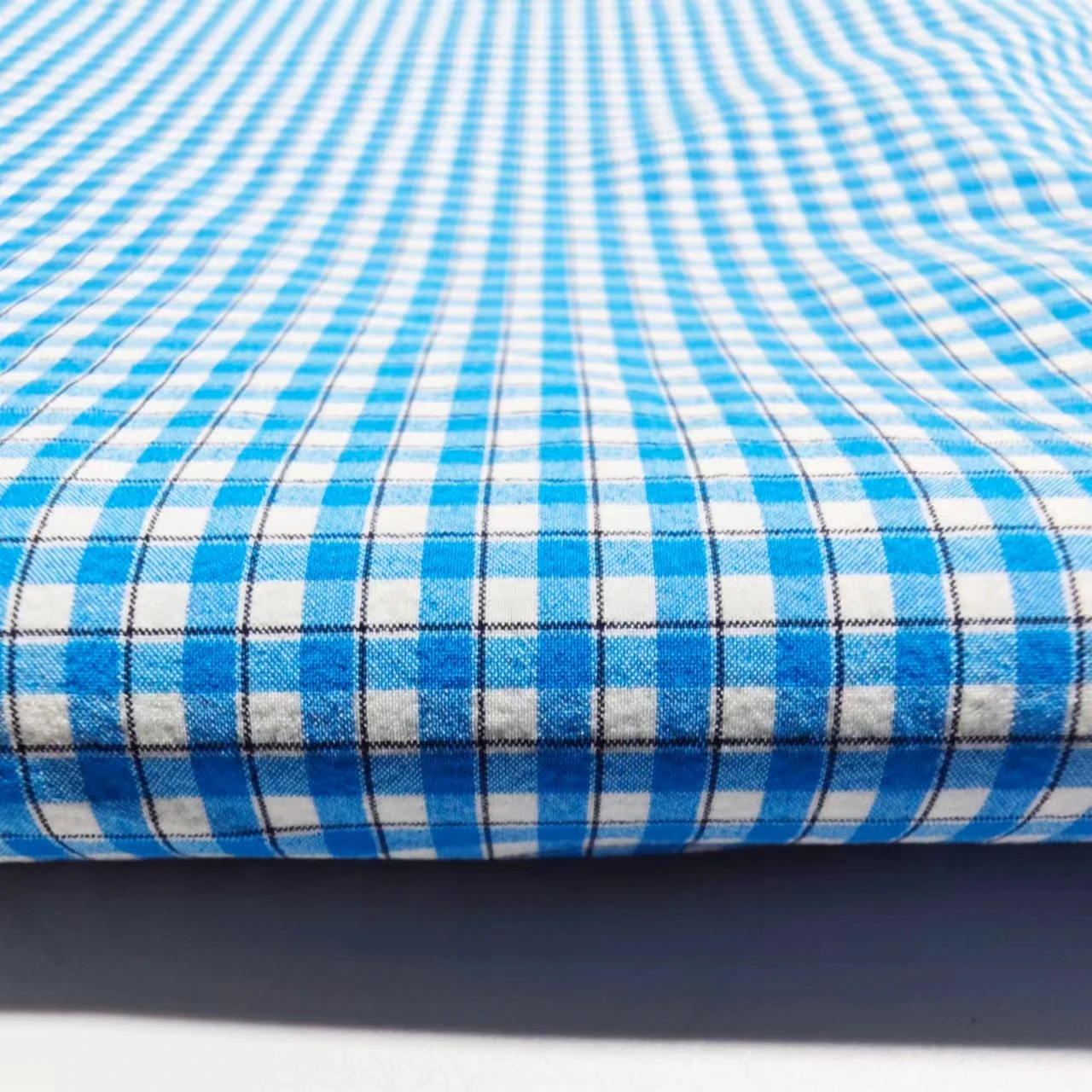 120-130gsm polyamide spandex yarn dyed fabric ripstop fabric for skirt blouse windbreaker jacket clothing fabric