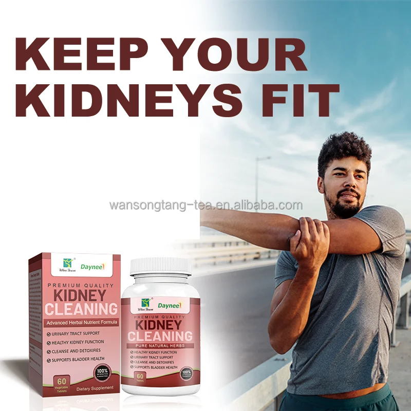 Custom Private label Daynee kidney cleaning tablets OEM/ODM herbal natural vegan organic urinary support cleanse detox
