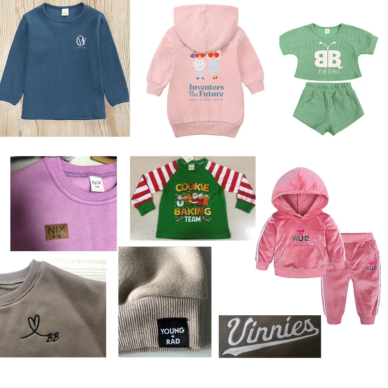 bulk wholesale kids boys girl pajamas set custom bamboo baby clothing sets manufacturer sustainable eco friendly clothes set