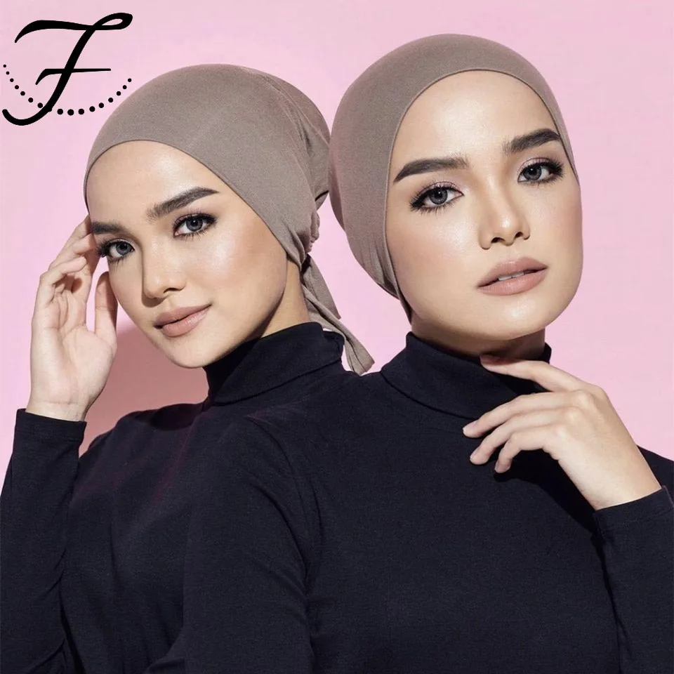 FIONA Custom Women Pure Color Luxury Scarves Hair Face Head Shawl Scarves Cheap Hijab for Summer Muslim Shawl Scarf