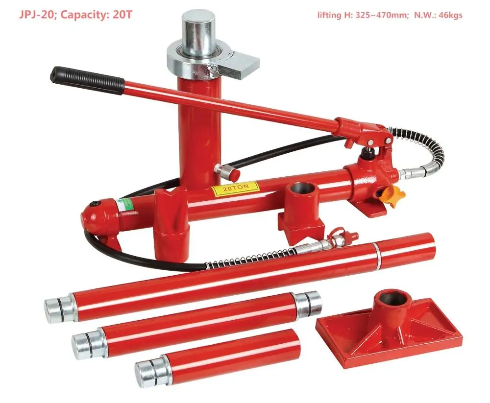 
CE GS approved top quality 4T 10T 20T hydraulic porta power jack for muti purpose truck use 