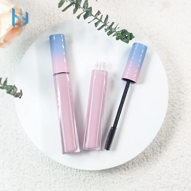 Luxury makeup mascara eyelash primer volume curl slim waterproof sweatproof gradient mascara tube empty eyelash tube