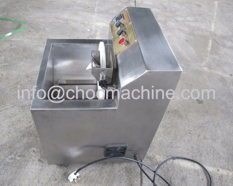 Mini chocolate melting tempering machine chocolate lab machine 8kg