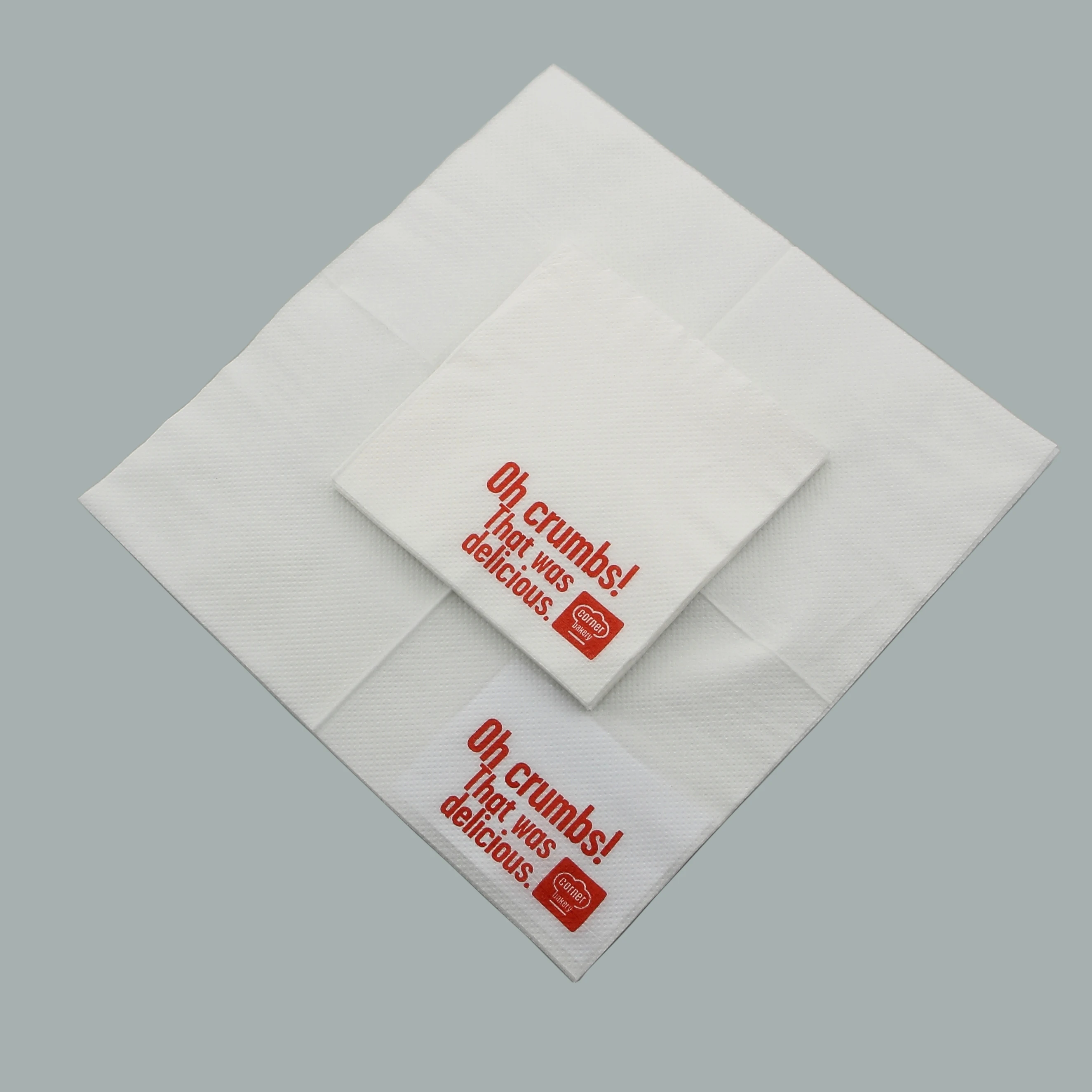 Tough and strong Disposable printing paper napkin Personalized table napkins wholesale
