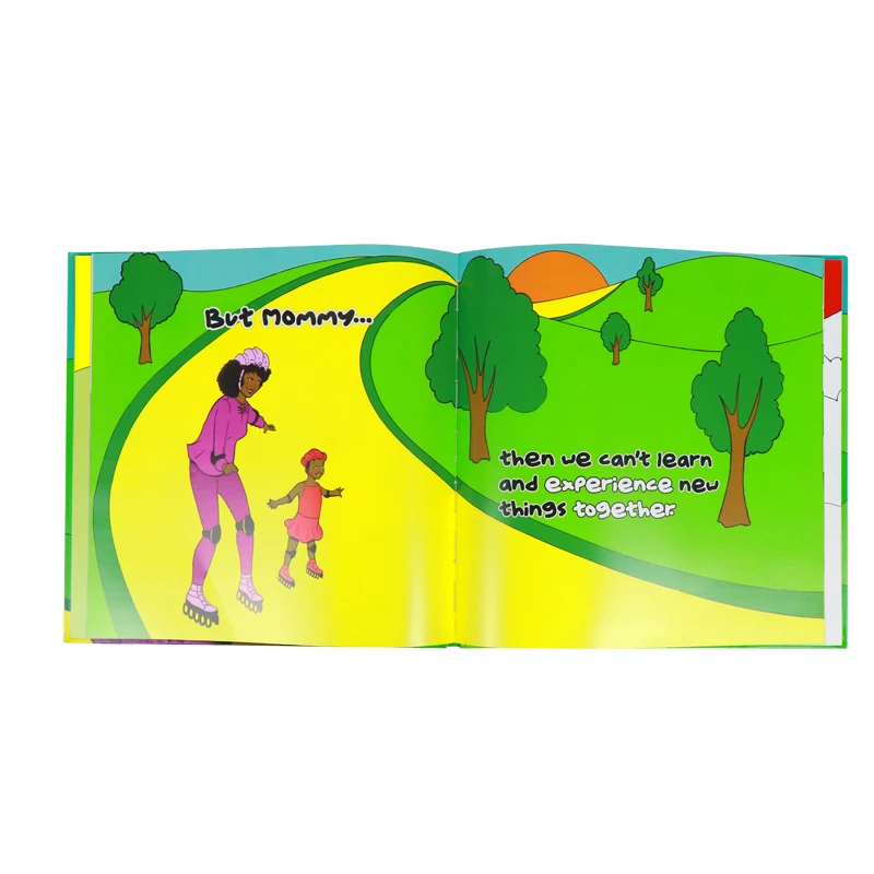 Пользовательские цветные изображения Детские рассказы услуги по печати книг в твердом переплете производитель детских