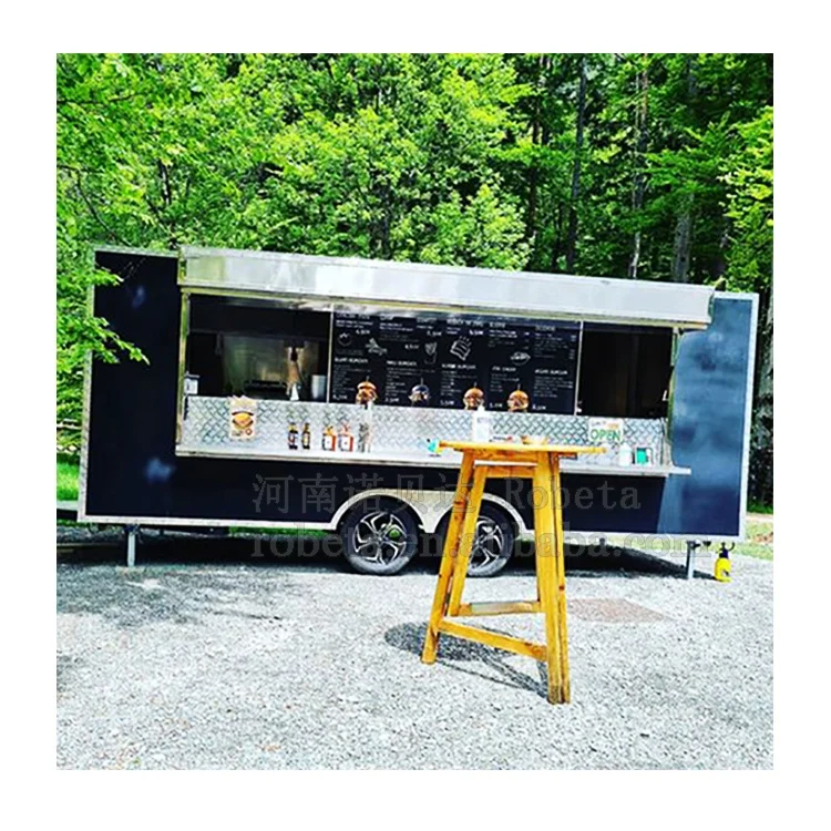  Wholesale Price Cater Ice Cream Mobile Food Trucks For Sale Juice Used Fast Truck Trailer